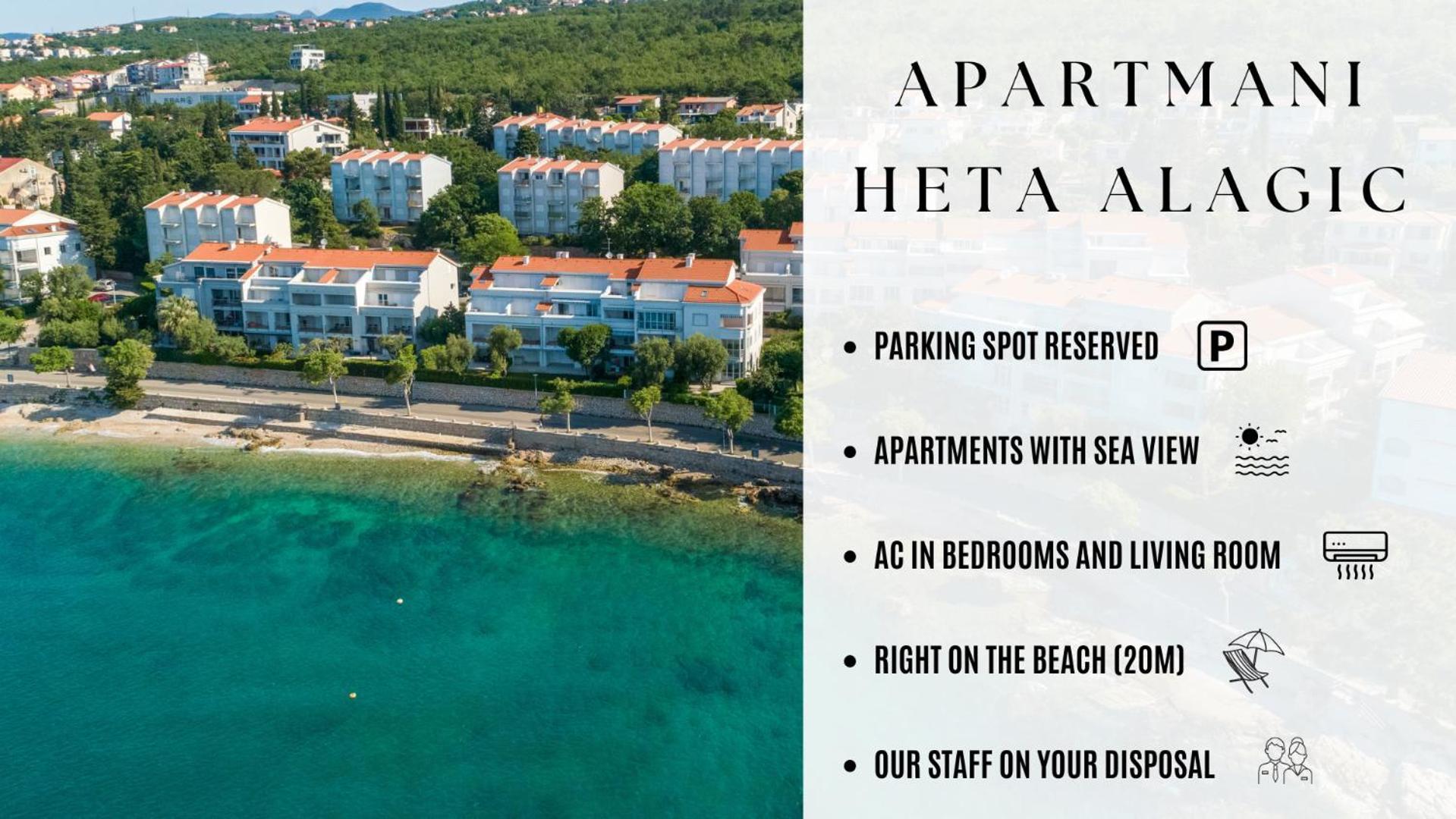 Apartmani Heta Alagic II Selce Exterior photo